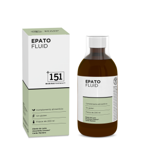 Frasco de 200 ml de Epatofluid, bebible con diente de león, alcachofa y cardo mariano, de 151 Marina Pharmacy