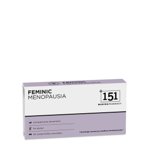 FEMINIC MENOPAUSIA en presentación de 30 comprimidos ranurados de 151 Marina Pharmacy