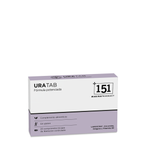 Estuche de 20 comprimidos bicapa con uva ursina y orégano de 151 Marina Pharmacy