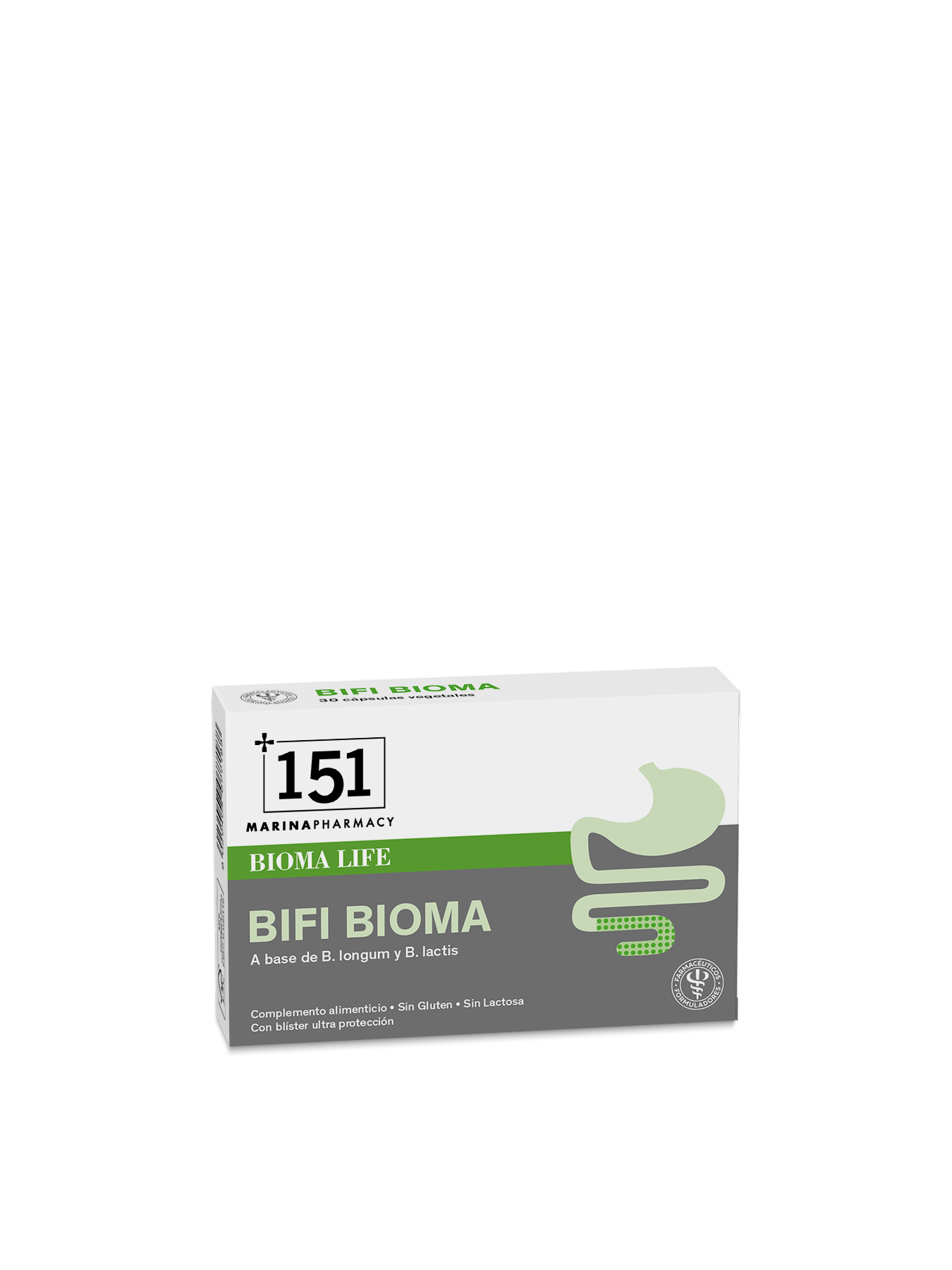 BIFI BIOMA en presentación de 30 cápsulas de 151 Marina Pharmacy