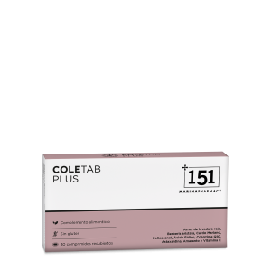 COLETAB PLUS en presentación de 30 comprimidos recubiertos de 151 Marina Pharmacy