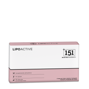 LIPOACTIVE en presentación de 30 cápsulas de 151 Marina Pharmacy