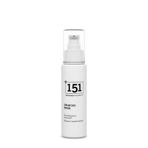 Frasco de 50 ml del sérum facial SOS Repair con ácido hialurónico e Isopalmide de 151 Marina Pharmacy