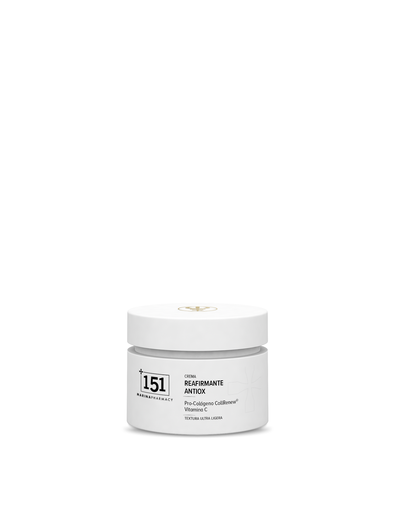 Tarro de 50 ml de crema facial de textura ultraligera con vitamina C de 151 Marina Pharmacy