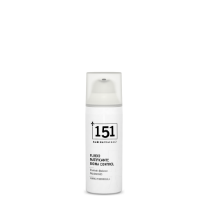 Frasco airless de 50 ml de fluido matificante Bioma Control de 151 Marina Pharmacy con niacinamida
