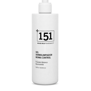 Envase de 400 ml de gel dermolimpiador Bioma Control de 151 Marina Pharmacy con niacinamida
