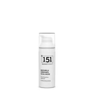 Frasco airless de 50 ml de la mascarilla facial de noche en bálsamo con karité de 151 Marina Pharmacy