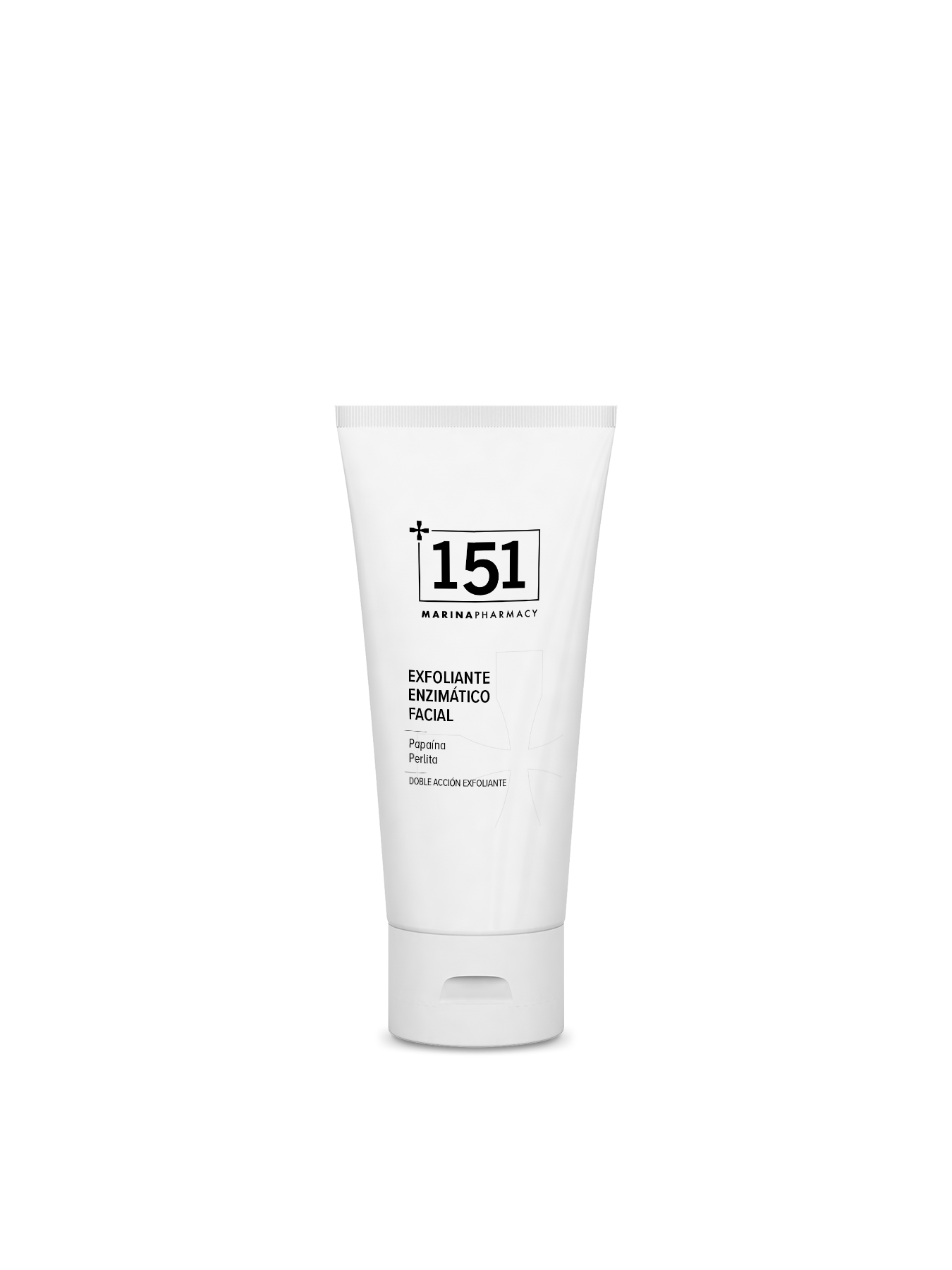 Tubo de 75 ml de exfoliante facial enzimático en gel-crema de 151 Marina Pharmacy