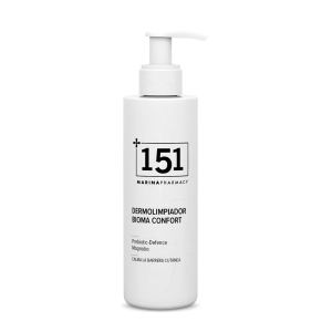 Frasco de 200 ml de dermolimpiador Bioma Confort de 151 Marina Pharmacy, limpiador facial sin perfume