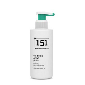 Envase de 250 ml de gel íntimo con pH 4,5 y fermentos lácticos biolisados de 151 Marina Pharmacy