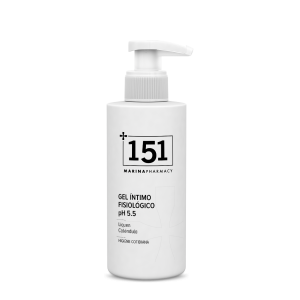 Frasco de 250 ml del gel de higiene íntima pH 5,5 con liquen y caléndula de 151 Marina Pharmacy