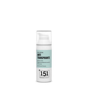 Frasco airless de 50 ml de la crema desodorante antitranspirante con semillas de pomelo de 151 Marina Pharmacy