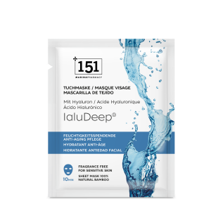 Sobre monodosis de 15 ml de la mascarilla facial de tejido de bambú con ácido hialurónico de 151 Marina Pharmacy