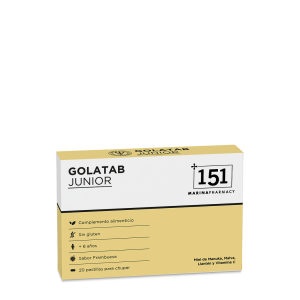 GOLATAB JUNIOR en presentación de 20 pastillas para chupar de 151 Marina Pharmacy