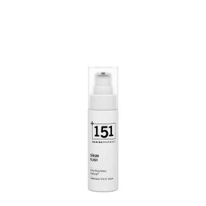 Frasco de vidrio de 30 ml con dosificador del sérum flash facial con ácido hialurónico de 151 Marina Pharmacy